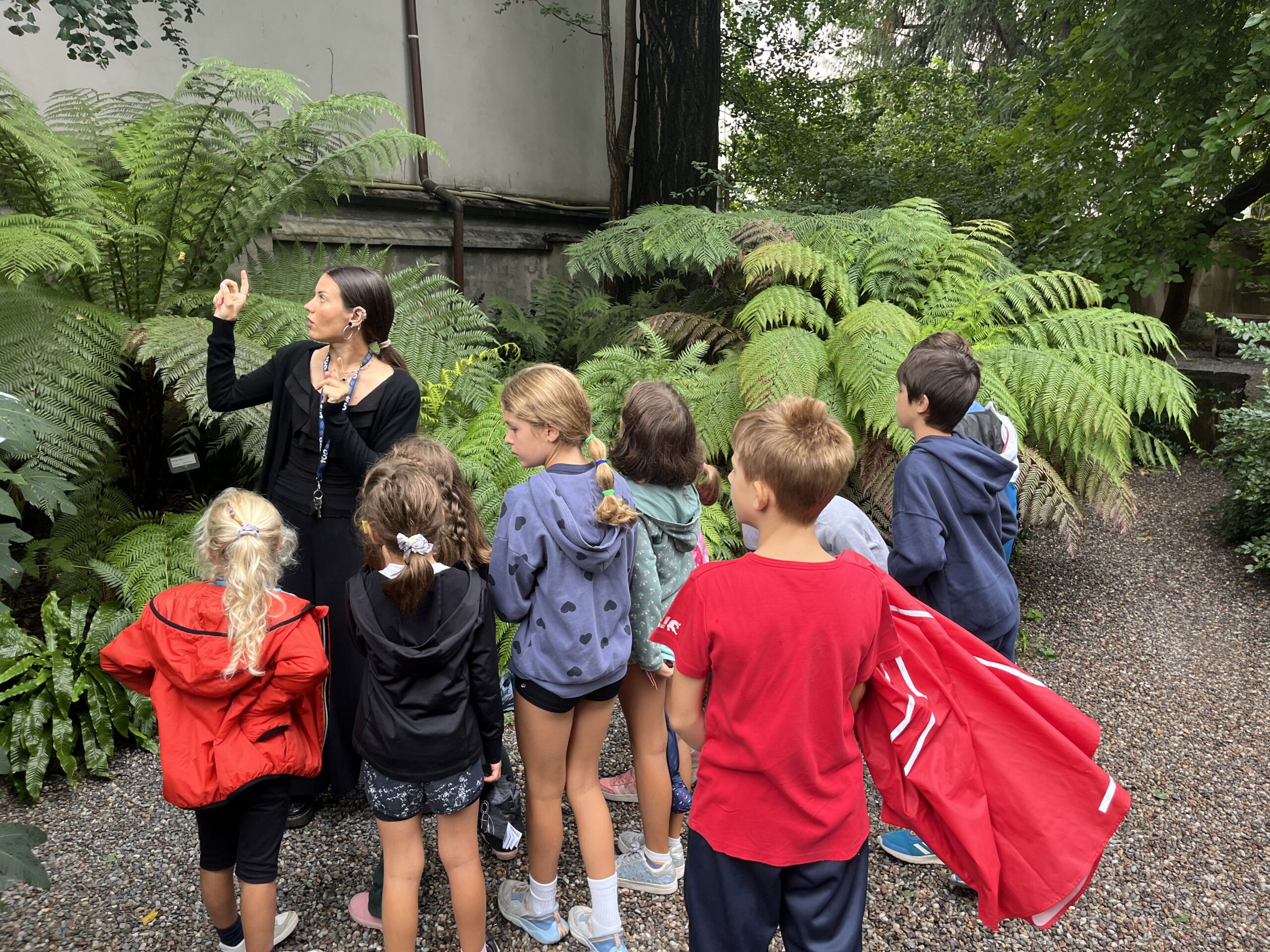 visita all'arboreto orto brera